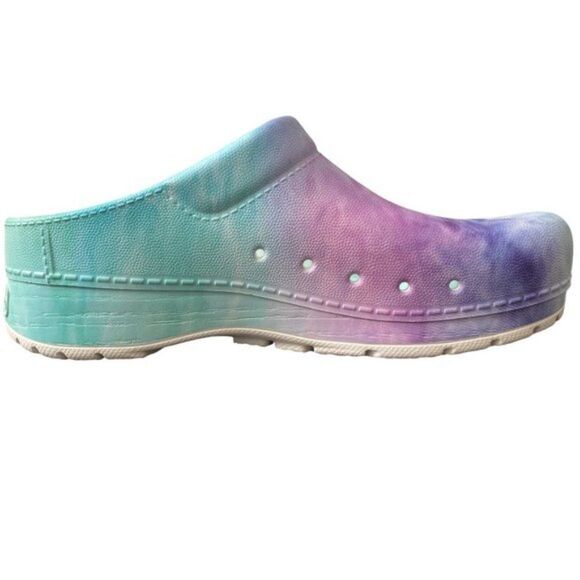 Dansko New Women's Kane Clogs Tie Dye size 38 - Picture 7 of 14